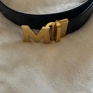 MGM belt. In great condition black and gold belt